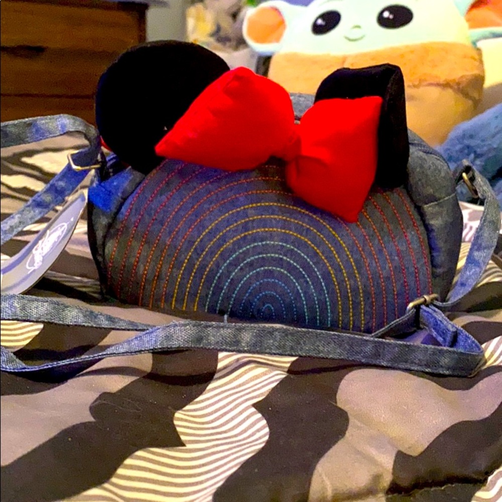 Disney Minnie Mouse Denim Crossbody